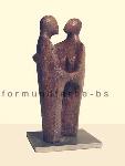 Begegnung, Terrakotta, 28 x 11 x 6 cm