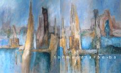 Diptychon-1, 2004, (2x) 60x50