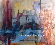 Stadt-am-Wasser, 2004, Collage, 50x60